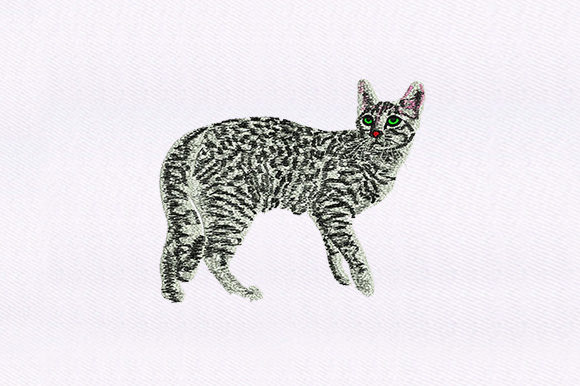 Black White Cat Design: A Craft Fair Embroidery Review