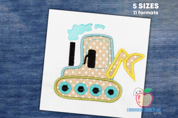 Bulldozer Applique: A Seasonal Embroidery Designer’s Review