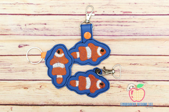Clown Fish ITH Key Fob Pattern: A Designer’s Review