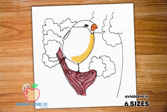 Fluffy Bullfinch Bird Quick Stitch: A Designer's Review