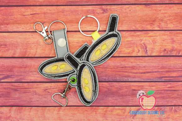 Frying Pan ITH Key Fob Pattern: A Designer Review for Small Business Merch