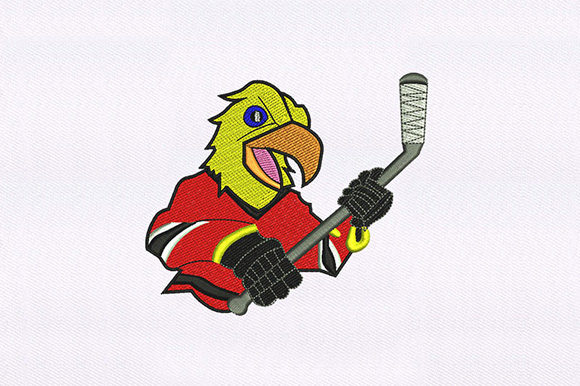 Hockey Playing Bird Design: A Designer's Review for Boutique Apparel