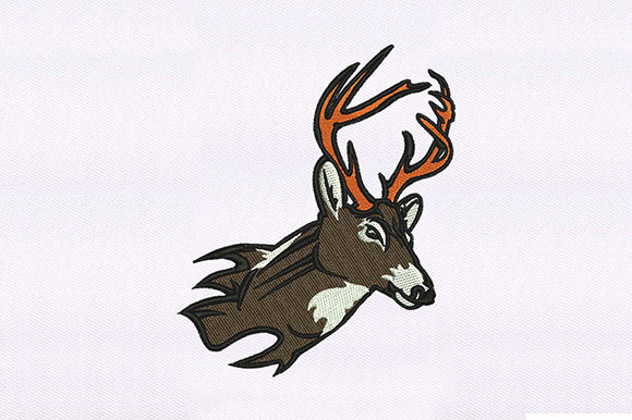 Horned Deer Head: A Design Review for Small Business Merch