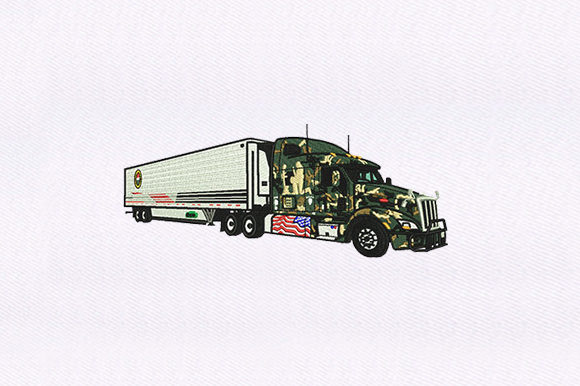 Military Truck Embroidery Design Review for Seasonal Products