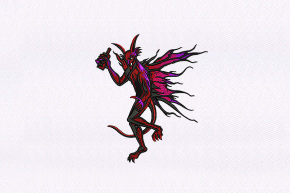 Winged Red Devil: A Design Review for Small Business Merch